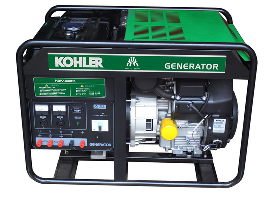 Раскройте генератор двигателя дизеля Kohler, комплект генератора энергии 16kVA, приведенный в действие KOHLER