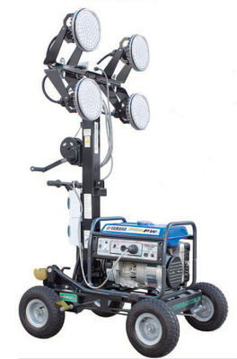 башня освещения светильников СИД 400Wx4 передвижная с генератором Yamaha